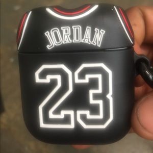 Jordan Jersey Apple Air Pods Case